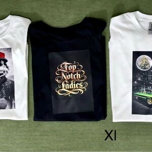 Top Notch Ladies Black Kids T-Shirt